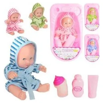 Panenka Lalka bobas w wanience z akcesoriami MIX
