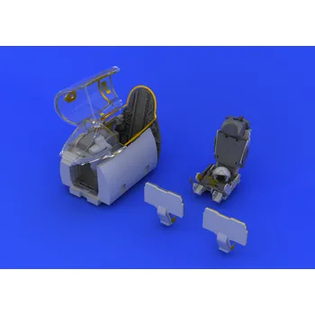 Plastikový model Eduard 1/48 MiG-21PFM interior – grey (EDUARD)