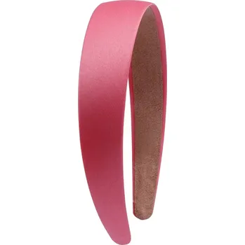 Čelenka Široká saténová čelenka na vlasy pro ženy | saténová čelenka, dámské stylové doplňky - melounová