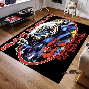 Koberec Koberec do ložnice Flanel Protiskluzový | styl Iron Maiden - 6,160x230cm
