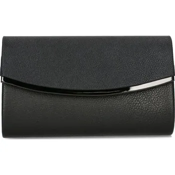 Kabelka Pevné matné psaníčko 457251 černé