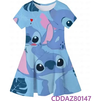 Dívčí šaty Lilo & Stitch Dívčí letní šaty na motivy "Lilo a Stitch" Motiv: CDDAZ80147, Velikost: 130