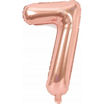 Balónek Foliový balónek Číslo Číslice 7 Růže Gigant 60-80