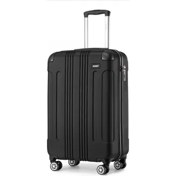 Cestovní kabinový kufr na kolečkách Kono ABS - 41L - černý