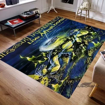Koberec Koberec do ložnice Flanel Protiskluzový | styl Iron Maiden - 29,40x60cm