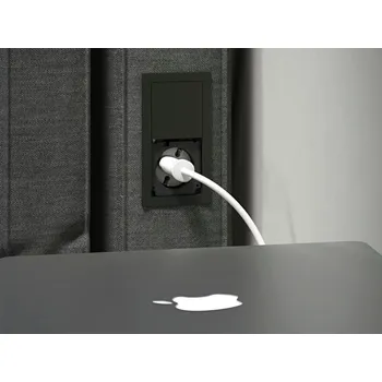 Elektrická zásuvka VersaLogic Elektro zásuvka VersaHIT Mono černá