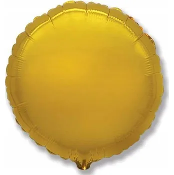 Balónek Fóliový balónek Kulatý zlatý 48 cm 1 ks