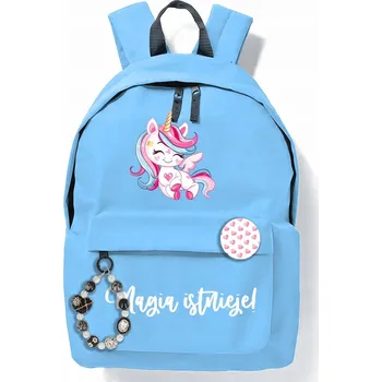 Školní batoh Školní batoh jednokomorový Funandstyle modrý 18 l