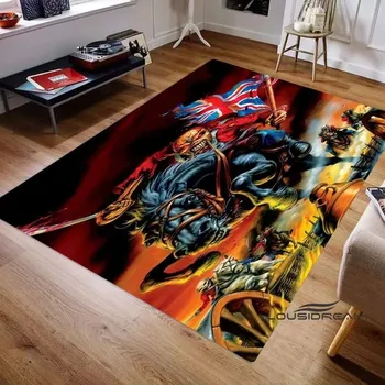 Koberec Koberec do ložnice Flanel Protiskluzový | styl Iron Maiden - 3,100x120cm