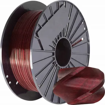Filament Filament PETG Červený transparentní 2,85 mm 0,5 kg F3D