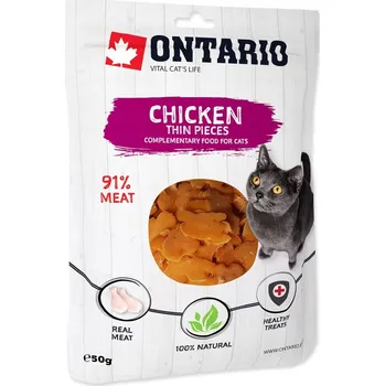 Pamlsek pro kočku Pamlsek pro kočky Ontario 50g s kuřecím masem