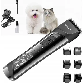 Kosmetika pro psa STROJEK NA STŘÍHÁNÍ ZVÍŘAT PSŮ BEZDRÁTOVÝ AKUMULÁTOROVÝ TICHÝ