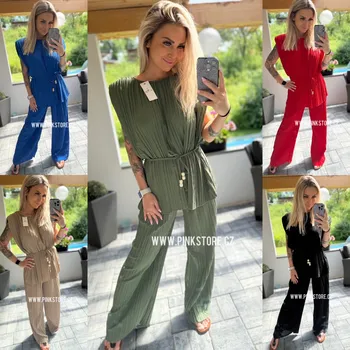 Dámská halenka Komplet ELEGANCE Barva: Černá