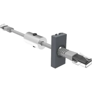 Elektrická zásuvka IBConnect Modul RJ45 CAT6 s 3m kabelem - malý 1/2 Barva: Bílá