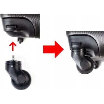 RGL Sada pevných kufrů plast UNI 5 l