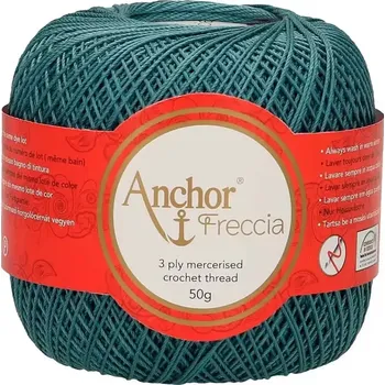 Příze Anchor Freccia 12 - 582 Kachní modrá (Háčkovací příze Anchor Freccia 12 - 582 Kachní modrá)