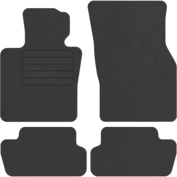 autokoberec Velurové koberce Edecor pro Mini Cooper III F56 STD G, 4 ks