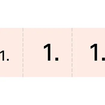 Tiskopis Šatnový blok, 14,5 × 5 cm, 200 listů (6 barev)