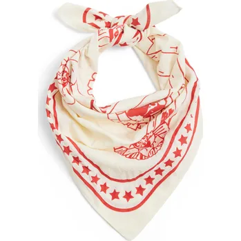 Hay, Hay šátek pro psa, 55 x 55 cm, krémovo-červený, recyklovaný - Formadore