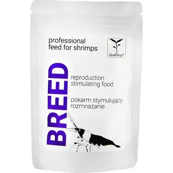 Krmivo pro rybičky QualDrop Breed - krmivo pro krevety 10g