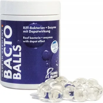Akvarijní chemie Kuličky s bakteriemi a enzymy Fauna Marin 100 ml