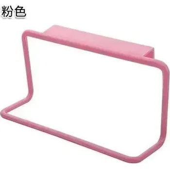 Závěsný plastový držák na utěrky | kuchyňský organizér - Růžová