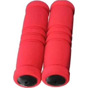 grip Pěnový potah na řídítka | gripy na kolo, 1 pár - červená