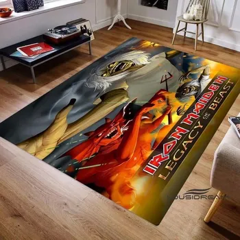 Koberec Koberec do ložnice Flanel Protiskluzový | styl Iron Maiden - 11,100x120cm