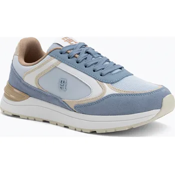 Dámské tenisky Dámské boty Tommy Hilfiger Casual Fashion Runner Mix breezy blue/brisk blue
