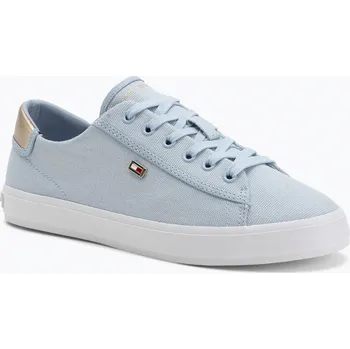 Dámské tenisky Dámské tenisky Tommy Hilfiger Vulc Canvas Lace Up breezy blue