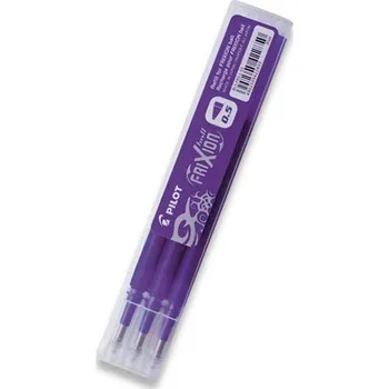 Náplň do psacích potřeb PILOT náplň FriXion 05 fialová -sada 3ks