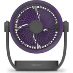 Eldonex Stolní ventilátor USB, 9 W, ø 12,5 cm, černý ESF-1010-GY