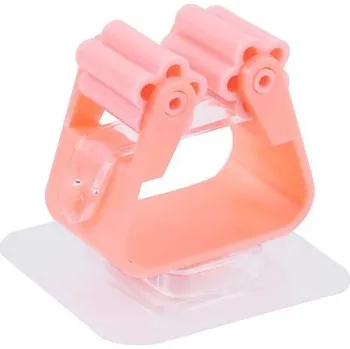 Univerzální držák na mop | držák na koště, styl postavička - Růžová