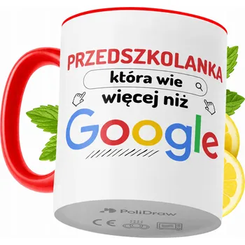 Hrnek Polidraw Hrnek Polidraw Pro Učitelku Mateřské Školy, keramika, 330 ml