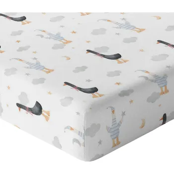 Prostěradlo PROSTĚRADLO DO POSTÝLKY 90x40 S GUMIČKOU HRUBÁ BAVLNA 100% POLSKÝ VÝROBEK