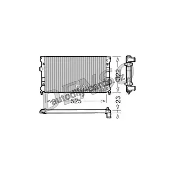Chladič motoru Chladič motoru DENSO (DE DRM32006)