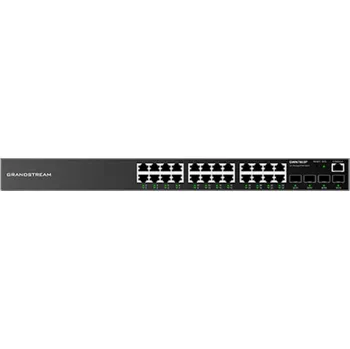 Switch Grandstream GWN7803P L2+ Managed Network PoE Switch 24x 1Gb RJ45, 4x SFP, DHCP, QoS, VLAN