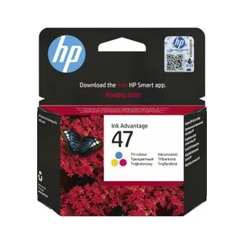 HP 47 - 14 ml - barva (azurová, purpurová, žlutá) - originální - inkoustová cartridge