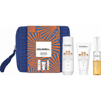 Kosmetická sada Goldwell Sun Reflects cestovní regenerační sada pro péči o vlasy