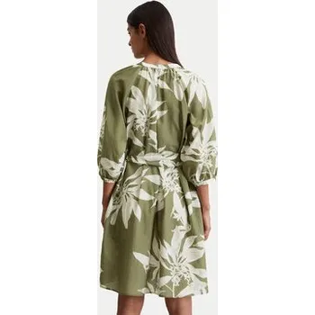 Dámské šaty Marc O'Polo Košilové šaty 506 0915 21197 Zelená Relaxed Fit 42