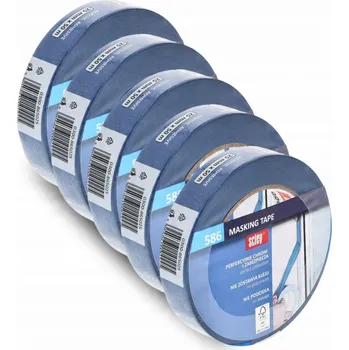 Lepicí páska Maskovací páska modrá 25mm x 50m Scley 586 FSC *5 KUSŮ*