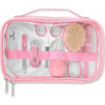 Cestovní sada pro péči o MIMINKA - Kartáč, tyčinky, odsávačka, nůžky
