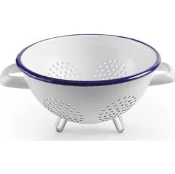 Cedník a síto Cedník smalt ¤20cm mísa bílý