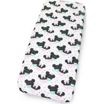 Prostěradlo PROSTĚRADLO 76x43 cm do postýlky LIONELO Aurora, BAVLNĚNÉ PREMIUM