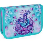 Školní penál BAGMASTER VEGA 24 B Páv