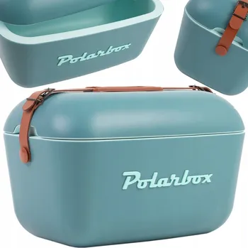Lednice Turistická lednice POLARBOX mořská + hnědá 20L