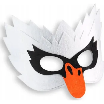 Karnevalová maska Kostým Labuť Kraszek vel. univerzální