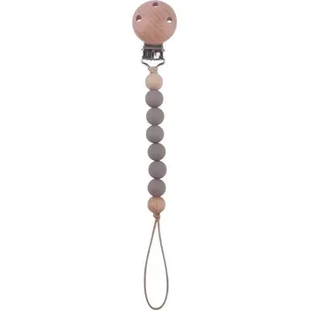 klip na dudlíky Silikonový řetízek na dudlík pro děti | držák dudlíku, klip na dudlík - 1