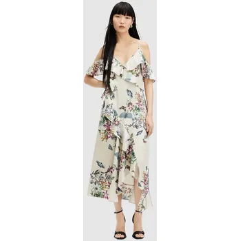 Dámské šaty Šaty AllSaints ORION SANIBEL DRESS midi, WD538Z vícebarevná MLC, vel. 34
