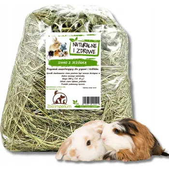 Krmivo pro hlodavce Seno s Echinaceou pro Hlodavce a Králíky, Přírodní a Zdravé, 300 g